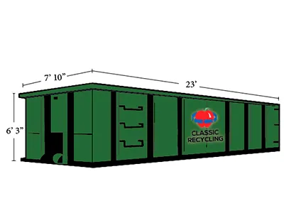 30 yard roll-off dumpster