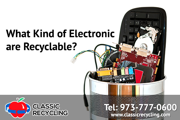 what kind of electronic are recyclable classic recycling