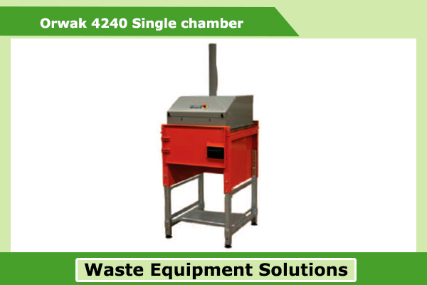 Orwark 4240 single chamber waste equipment classic recycling